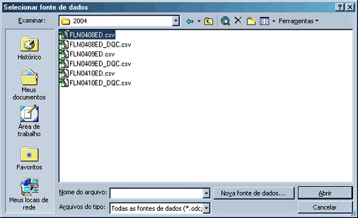 Excel - Importar Dados